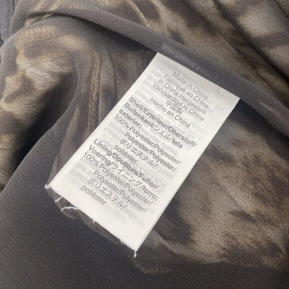 J. Crew Womens Skirt Size 10 Pleated Leopard Midi - Picture 8 of 9